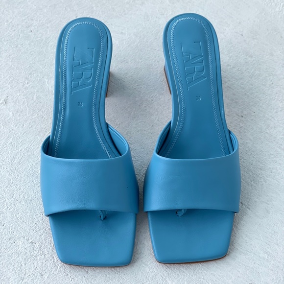 Heeled Leather Sandals